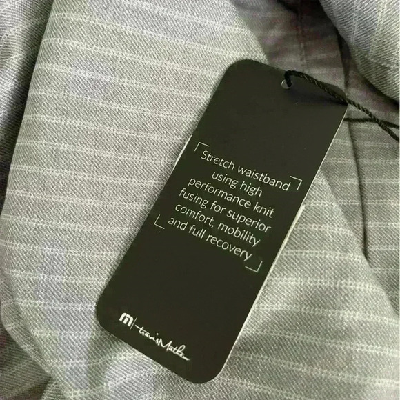 Travis Mathew NWT new Men’s white  Grey Golf Shorts Size 40 - Picture 4 of 6